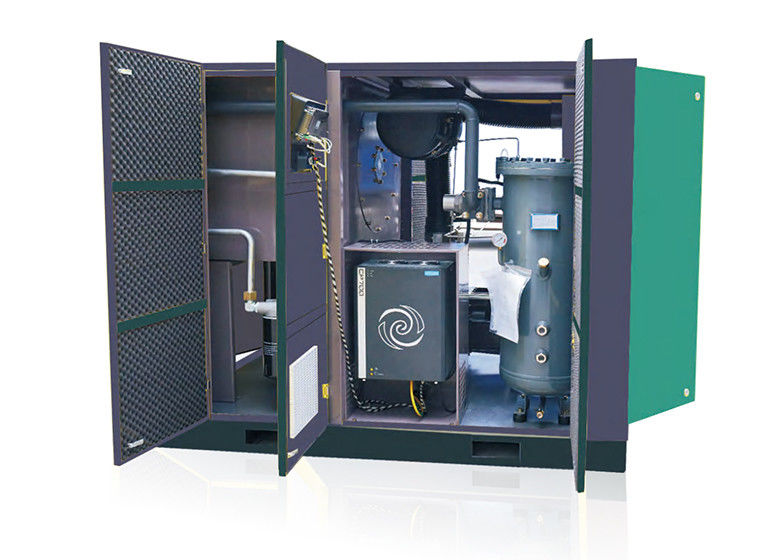 55KW 75HP  11.42m3/Min Energy Saving Double Stage Rotary Screw Type Air Compressor
