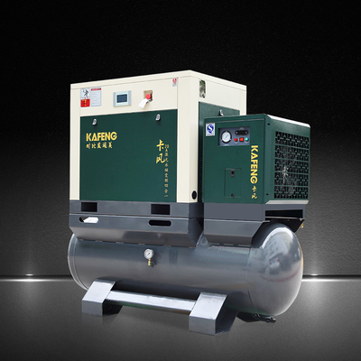 16 Bar 4 In 1 Laser Cutting Integrated Screw Air Compressor With Air Tank / Air Dryer / Air Filter